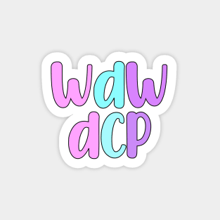 wdw college program Sticker